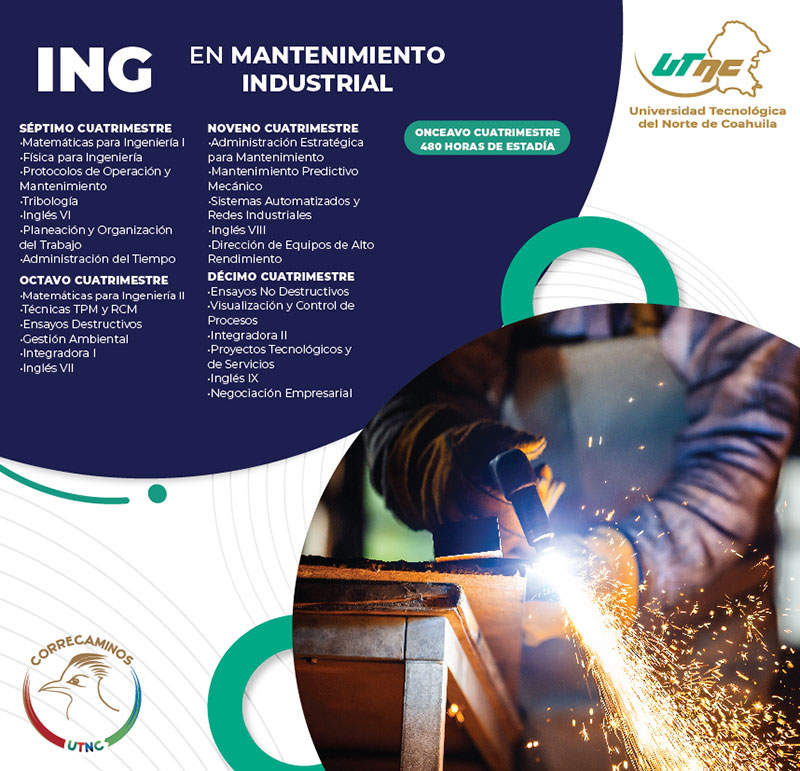 INGENIERÍA EN MANTENIMIENTO INDUSTRIAL – UTNC